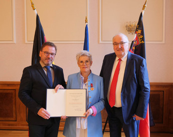 SGD-Nord-Präsident würdigt ehrenamtliches Engagement von Anna Maria Hildegard Dhonau aus Bad Kreuznach 