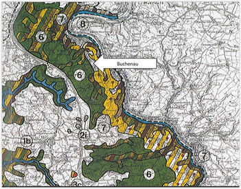 Karte Buchenau