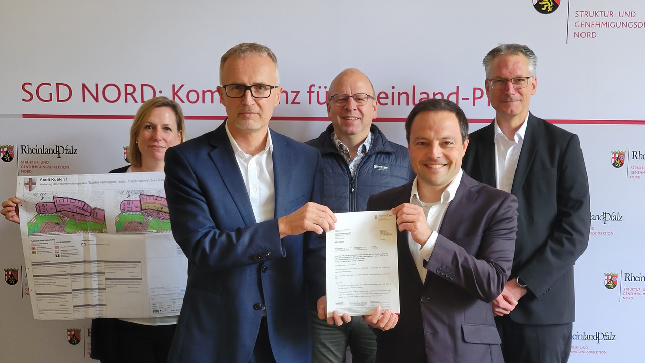 Übergabe Genehmigung