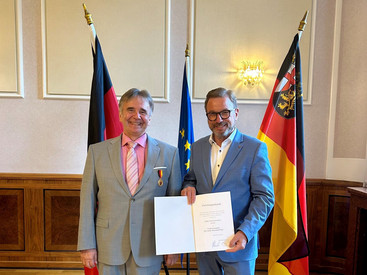 Ehrenamtliches Engagement von Wolfgang Spitz aus Bad Salzig gewürdigt