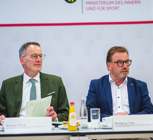 Michael Ebling und Wolfgang Treis