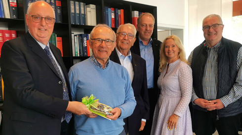 Vorstand der Initiative Region Koblenz-Mittelrhein e. V. gratulierte ihrem Wegbereiter Hans-Dieter Gassen zum 80. Geburtstag