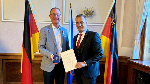 Ehrenamtliches Engagement von Günter Groß aus Lahnstein gewürdigt