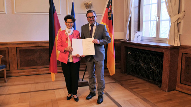 SGD-Nord-Präsident würdigt ehrenamtliches Engagement von Anita Herr aus Vallendar
